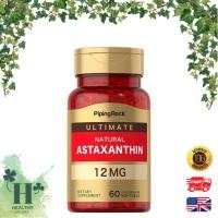 ราคา พร้อมส่ง Piping Rock Astaxanthin 12mg | 60 Softgels แอสตร้าแซนติน (25537027294)
