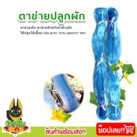 ราคา อวนแตง อวนค้างแตง ตาข่ายค้างแตง ตาข่ายปลูกแตง อวนค้างมะระ อวนเอ็นสีฟ้า ตาข่ายค้างผัก ยาว 180เมตร (21669559213)