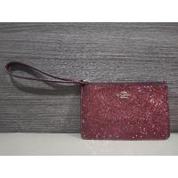 ราคา Coach คล้องมือ สีแดง glitter (25766711050)
