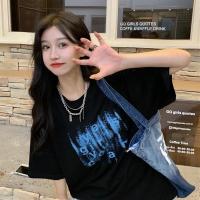 ราคา เสื้อยืดOverSizeลายเท่ๆ (9187303176)