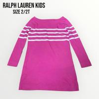 ราคา Ralph Lauren Kids เดรสคอกลมแขนยาวไซร์เด็ก 2 ขวบ (28103816809)