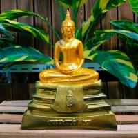 ราคา UNI(999)หลวงพ่อโสธร วัดโสธรวรารามวราวิหาร จ.ฉะเชิงเทรา ขนาดหน้าตัก 5 นิ้วสูง 9 นิ้ว สีทองฐานทองเก่า พระมงคลบูชาเสริม ควา (19490304699)