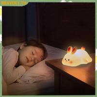 ราคา โคมไฟกลางคืน ซิลิโคน รูปกระต่ายน้อยน่ารัก หรี่แสงได้ 3 โหมด 1200mAh ชาร์จได้ พร้อมตัวจับเวลา สําหรับเด็ก SHOPCYC4565 (25418667463)