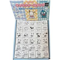 ราคา 【Direct from Japan】Sanrio Characters Stamps (No Ink) 3.2×2.2×3.2cm, (Type-A) Complete 30pcs, (Type-B) Complete×2set 60pcs with Case ④ (Cinnamoroll, Pochacco, Hangyodon) (26857573395)