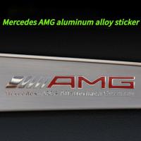 ราคา Mercedes Benz AMG สติ๊กเกอร์โลหะภายใน/สติ๊กเกอร์โลหะ Dashboard/สติ๊กเกอร์พวงมาลัยตกแต่ง (26622758983)