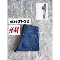 ราคา H&M Bootcut High Jeans แท้% มือสอง (27874005144)