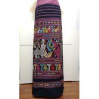 ราคา ผ้าทอมือไทลื้อ ผ้าคราม ฝ้ายแท้เข็นมือ ย้อมคราม ย้อมสีธรรมชาติ ลายมอม สิงห์โบราณ สัตว์โบราณ อัดกาว ผ้าซิ่น ผ้าถุง ผ้าไทย (14713278195)