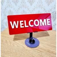 ราคา ป้าย welcome ป้ายยินดีต้อนรับ ป้ายติดผนัง ป้ายแขวนหน้าร้าน ป้ายติดทางเข้าร้าน ป้ายแขวนหน้าร้าน (28717478663)