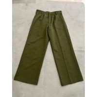 ราคา กางเกงขายาวสีเขียวขี้ม้า (มือสอง) (24061247663)