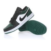 ราคา Nike Air Jordan Retro 1 Low Green ToeAJ1 รองเท้ากีฬา (22652186429)