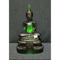 ราคา No. M/13 พระบูชาพิมพ์ พระแก้วมรกต 25 พุทธศตวรรษ ปี พ.ศ.2500 ร.9 ร่วมประธานพิธี เนื้อแก้วเขียวมรกต /25พุทธศตวรรษ (บล็อค (27365286946)