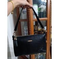 ราคา กระเป๋ามือสองหนังแท้แบรนด์ ssamzie แท้ ใหม่มาก (23955360812)