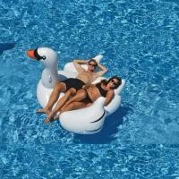 ราคา ห่วงยางแฟนซี แพยาง Giant white swan float (24371214172)