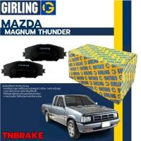 ราคา GIRLING ผ้าเบรคหน้า MAZDA Magnum Thunder ปี 2003-2010 ผ้าเบรกมาสด้า (1762326489)