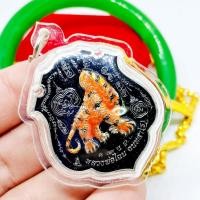 ราคา เหรียญเสือหัวขาด 5พยัคฆ์สยบไพรี เนื้อกะไหล่เงินลงยา หลวงพ่อไฉน วัดสังฆปรีดี เลี่ยมกันน้ำอย่างดี ผู้ใดมีบูชาศัตรูพินาศสิ้ (17236195280)