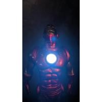 ราคา ironman classic version custom statue ไอรอนแมน ตั้งโชว์ งาน คัสตอม มีไฟ ขนาดประมาณ 40 CM (8223707915)