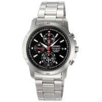 ราคา Seiko Mens Quartz Chronograph Watch Silver Stainless Strap รุ่น SNAE47P1 (578550666)