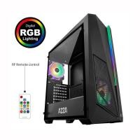 ราคา AZZA Thor 320 Mid Tower Tempered Glass RGB Gaming Case (7243667193)