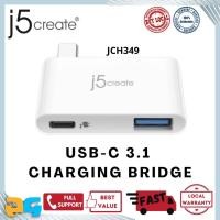 ราคา J5create JCH349 USB Type-C 3.1 สะพานชาร์จ (29862223767)