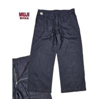 ราคา เอว30 Muji ผ้าลินิน สีกรม (25784080400)