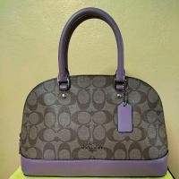 ราคา พร้อมส่ง แท้ % New Coach F27583 Khaki Jasmine โดมมินิ (4102528035)