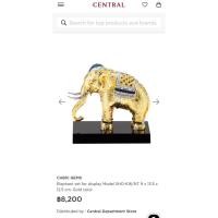ราคา Cubic Gems Elephant (โมเดลช้าง งานชุปทอง Cubic Gems) (16395628107)