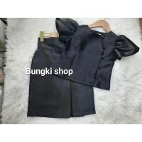 ราคา ชุดไทยเด็ก แขนทิวลิป กระดุมหน้า ชุดเด็กผู้หญิง สีดำ ผ้าไหมจิตรลดา (28859633540)