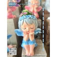 ราคา ตุ๊กตาแต่งสวนปูนปั้น ตุ๊กตาปูนปั้น (24005866339)