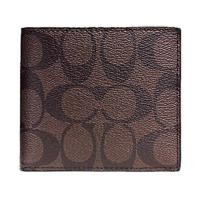 ราคา กระเป๋าสตางค์ผู้ชาย Coach รุ่น F75083 สี Mahogany ของแท้ USA (6213873496)