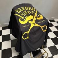 ราคา ผ้าคลุมตัดผม ผ้าคลุมซอย บาร์เบอร์ ลายกรรไกร (29970724320)