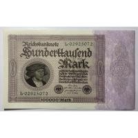 ราคา ธนบัตรรุ่นเก่าของประเทศเยอรมัน ชนิด100000Mark ปี1923 (19169188259)