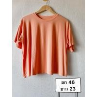 ราคา เสื้อเบลาส์ เสื้อยืดผู้หญิง AIRism แบรนด์ Uniqlo มือสอง (A0090) (24678777835)