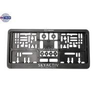 ราคา genuine กรอป้ายทะเียนมาสด้า SKYACTIV สีดำ (17095573237)