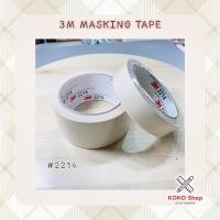 ราคา 3M Masking Tape #2214 -- 3เอ็ม เทปกระดาษกาวย่น รุ่น 2214 มีให้เลือก 4 ขนาด (16984231315)