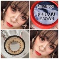 ราคา คอนแทคเลนส์ บิ๊กอาย รุ่นBalenciaga สีเทา/ตาลGray/Brown (29824817061)
