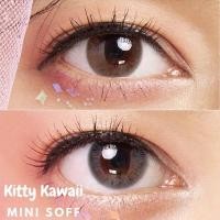 ราคา ✨ Mini soft gray(Kitty Kawaii) ขนาดมินิ mini ☀️กรองแสง uv ✔️เลนส์แท้จดทะเบียนถูกต้อง (บิ๊กอาย คอนแทคเลนส์ Bigeye (10395966208)