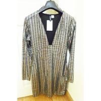 ราคา #014 ชุดราตรี เหลื่อมเงินใหม่ H&M แท้ 100% ของจริงสวยมากแม่ (23449497772)