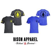 ราคา Bison Apparel เสื้อยืดลาย BisonApparel Est.2017 (18571364269)