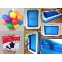 ราคา สระน้ำ 2 เมตร + สูบไฟฟ้า + บอล 20 ลูก ราคา 729 (1012232405)