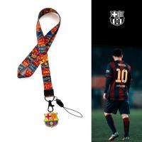 ราคา สายคล้องคอ FC Barcelona กีฬา สายคล้องไนลอน เชือกเส้นเล็ก สําหรับ โทรศัพท์มือถือLA096 (25220635365)