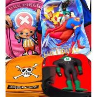 ราคา กระเป๋าเป้ กระเป๋าสะพาย สำหรับเด็ก ลาย One Piece Avengers Superman ลิขสิทธิ์แท้ ขนาด 12 และ 13 นิ้ว (25628928173)