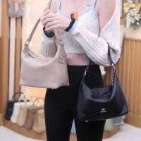 ราคา กระเป๋า ponyponyshop888 ทรงหมอนใบใหญ่10นิ้ว หนังpu พรีเมี่ยม โพนี่โพนี่ คล้ายlongchamp (23921125914)
