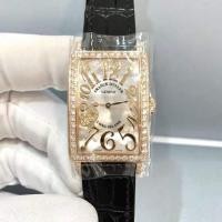 ราคา Franck Muller/Franck Muller นาฬิกาข้อมือ 18k สีโรสโกลด์ ติดประดับเพชร ภาษาอังกฤษ สําหรับผู้หญิง 952 (27200023863)