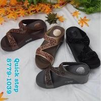 ราคา 8779-1039รองเท้าQuick stepแท้รองเท้าเพื่อสุขภาพพื้นนิ่มใส่สบายเท้า (24400907375)