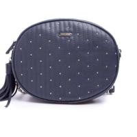 ราคา กระเป๋าสะพายแบรนด์แท้ David Jones ทรงวงรี สีกรมท่า (6805560322)