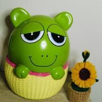 ราคา กระปุกออมสินน้องเต่าสีเขียว ออมสินปูนปลาสเตอร์ ขนาดใหญ่ (25036336732)