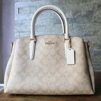 ราคา COACH SAGE CARRYALL IN SIGNATURE CANVAS (7614402396)