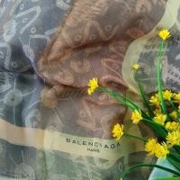 ราคา ผ้าคลุมไหล่ balenciaga แท้100% (1840934788)