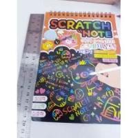 ราคา สมุดขูดดำสีรุ้ง Scratch Paper Note (7961468534)