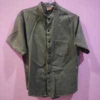 ราคา เสื้อเชิ้ต คอจีน สีเขียวขี้ม้า แขนสั้น (6055765100)